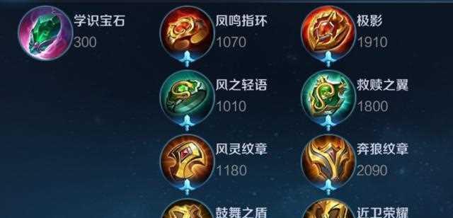 荣耀王者装备如何打造？出装顺序是什么？