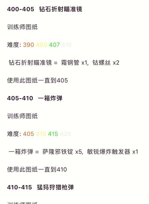 魔兽世界护送任务武器如何制作？需要哪些材料？