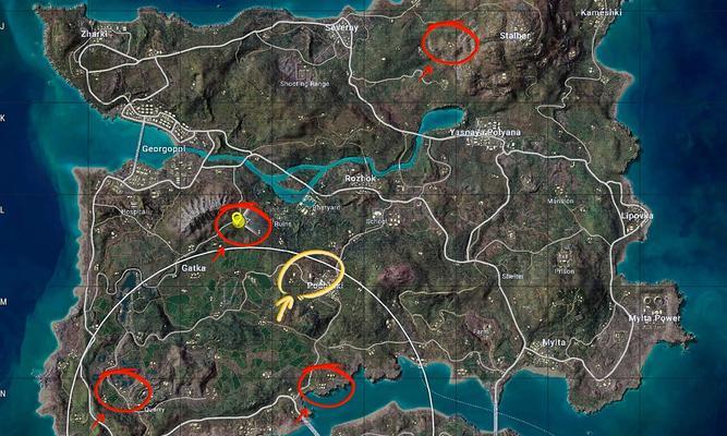 绝地求生帝都地图山顶降落点在哪里？如何到达山顶？