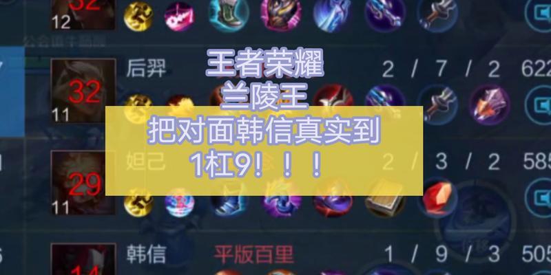 《王者荣耀国服第一兰陵王出装攻略》（国服第一兰陵王出装搭配及装备选择技巧）
