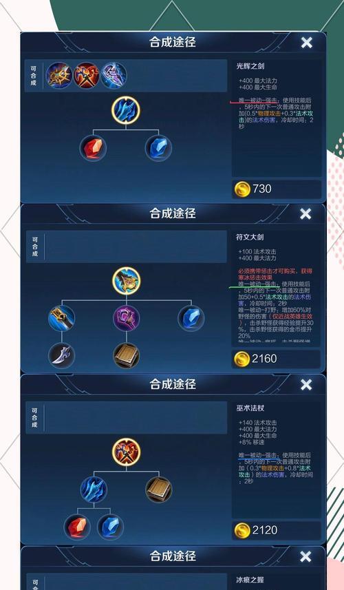 王者荣耀装备选择有什么技巧？如何根据局势出装？